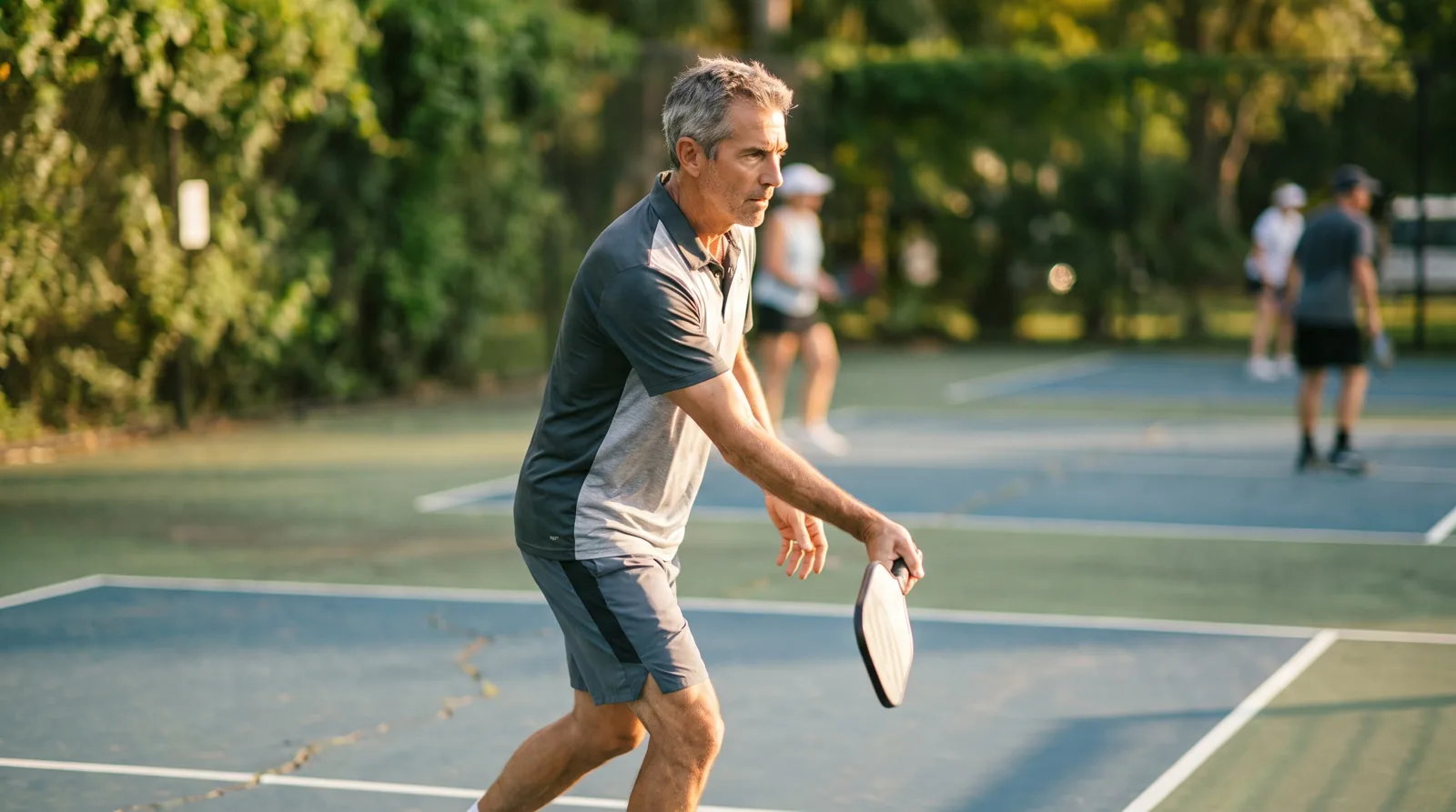 Pickleball forehand groundstroke