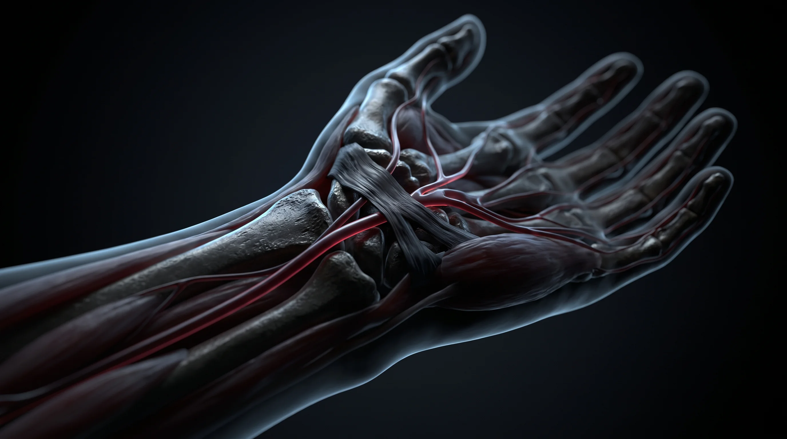 Medical illustration of Carpal Tunnel Release