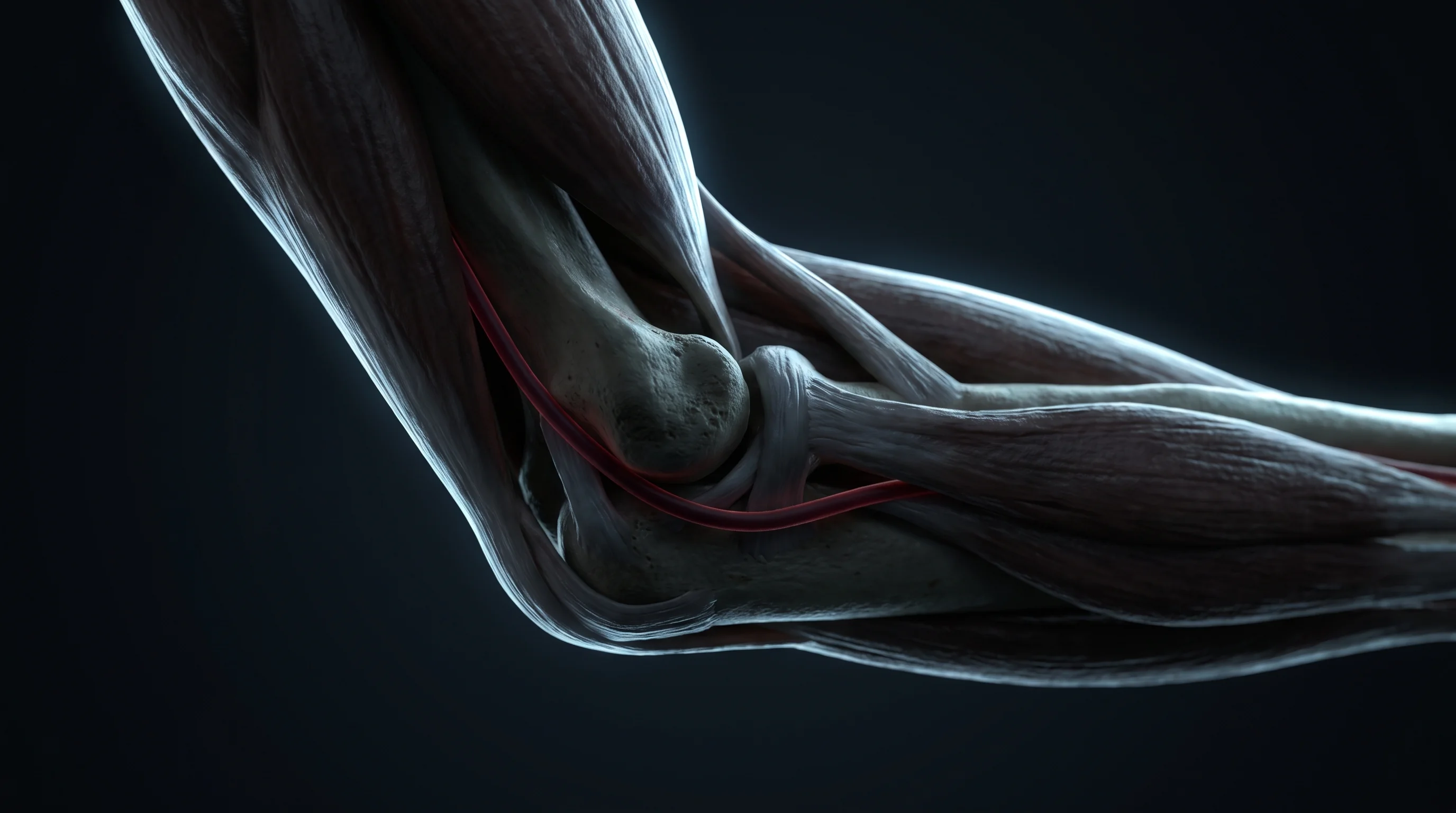 Medical illustration of Cubital Tunnel Syndrome